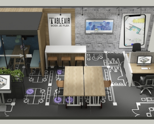 stand TableAir Vakbeurs Facilitair 2019